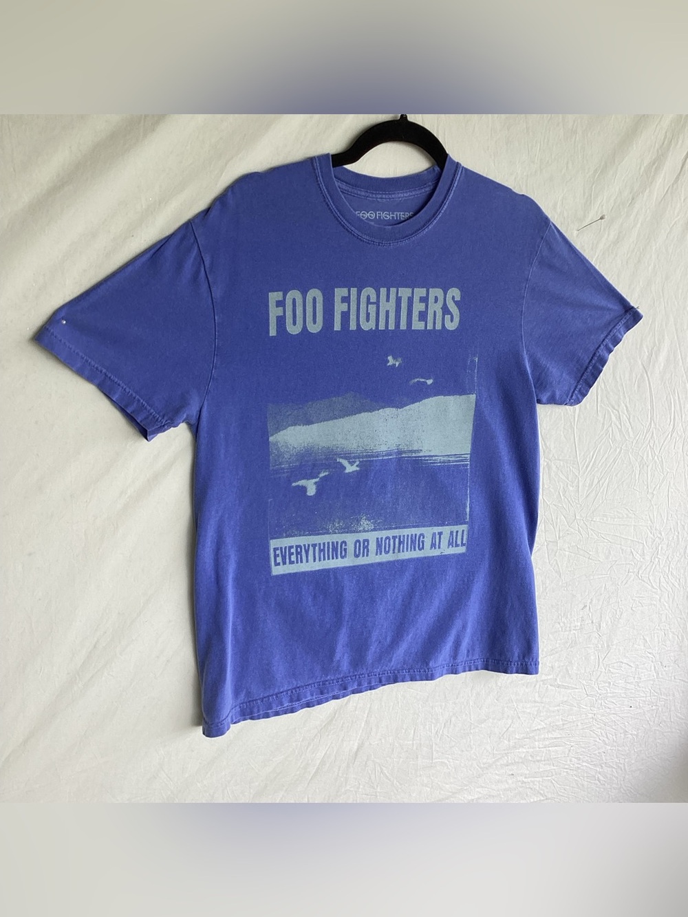 Foo fighters everything or nothing at all t shirt concert tee